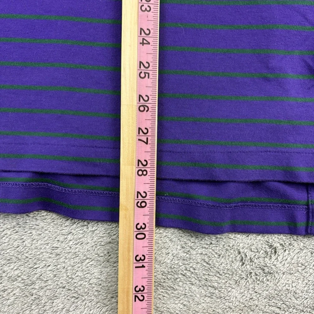 Polo Ralph Lauren Shirt Men's XXL Purple Shirt Sleeve Pima Soft Touch Pony Logo